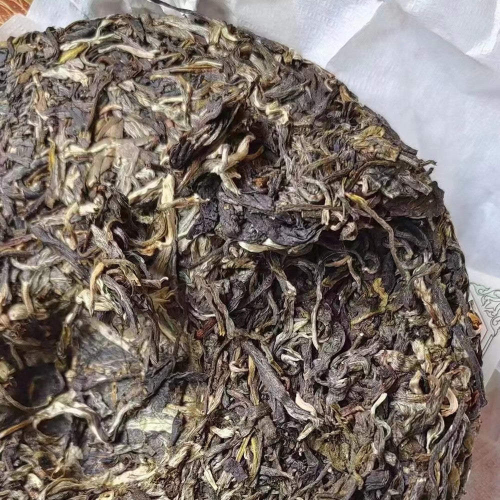 357g Yunnan Raw Puerh Tea Cake 2022 Luoshuidong Pu'er Raw Tea Premium Pu-erh Tea