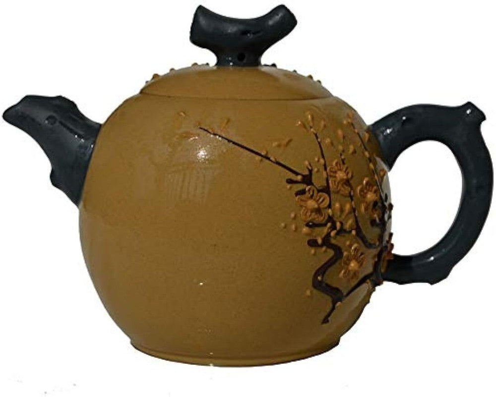 Tea pot 9.5oz Chinese Yixing Clay Dragon Genuine Zisha Tea Infuser for Loose Tea