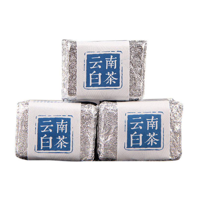 2024 Yunnan Mini Tea Brick White Tea 100g Sun-dried Nectar Fragrance White Tea