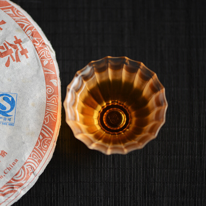 2016 TAETEA Pu-erh Chinese Tea 7452 Dayi Chi Tse Beeng 1601 Ripe Puer Tea 357g