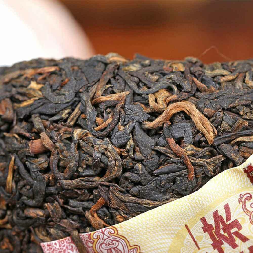 Dayi V93 Puer Shu Tea Batch 1501 Top Grade Ripe Puer TAETEA Puer Tea