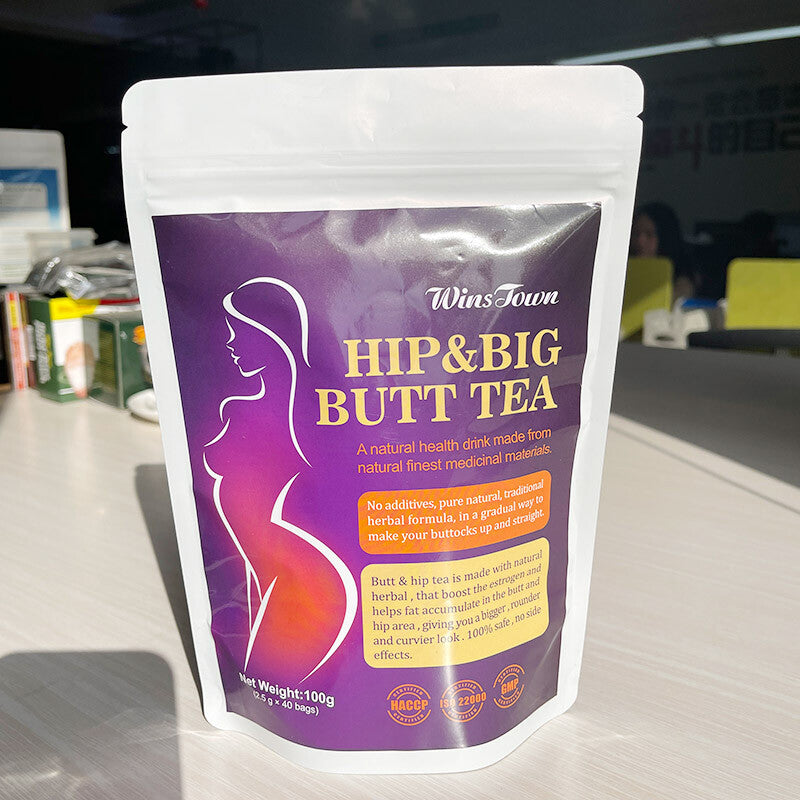100% Natural HIP&BIG BUTT TEA Herbal Tea Enhancement Buttock Firming Butt Tea