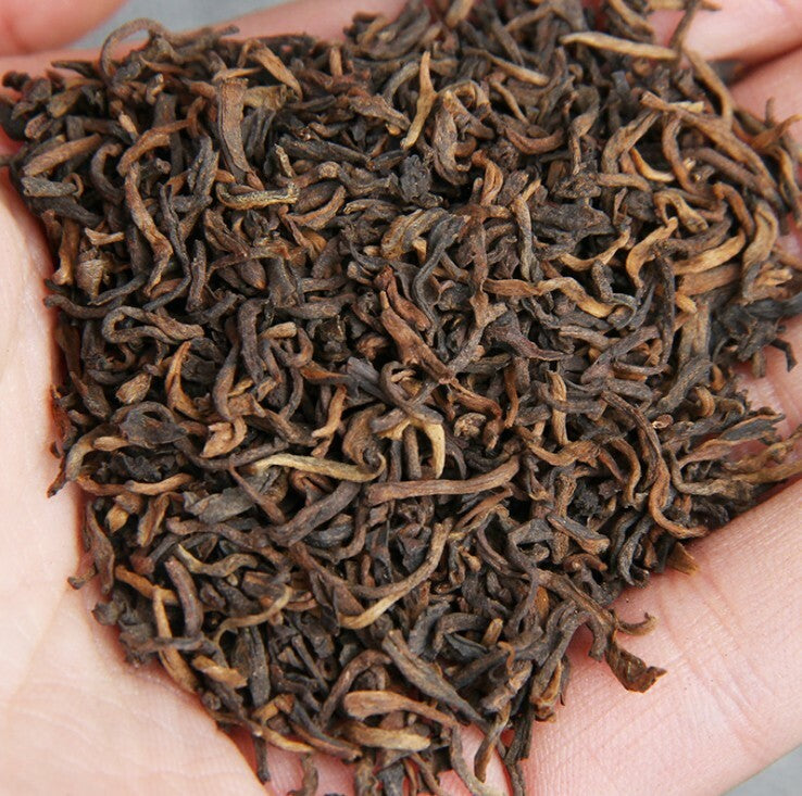 GongTing Puerh tea pu'erh Ripe tea Old trees tea leaves ChenXiang Puerh tea