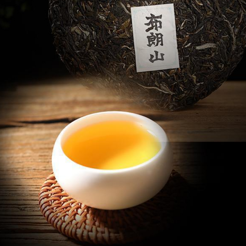 357g Bulangshan Puerh Raw Tea Cake Yunnan Menghai Old Pu-erh Tea Pu'er Green Tea