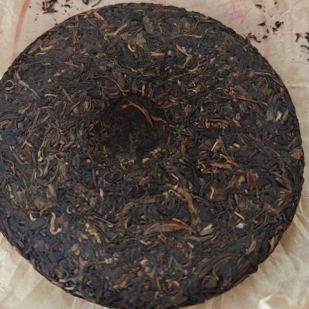 357g Yunnan Old Puerh Raw Tea Cake 2010 Aged Pu'er Tea Premium Raw Pu-erh Tea