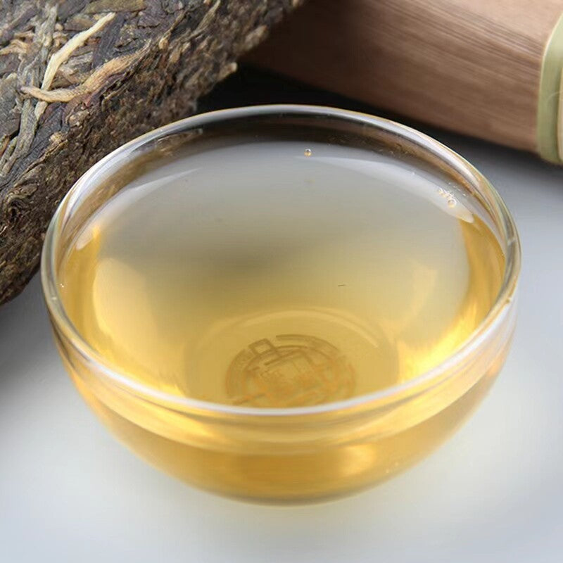 250g Yunnan Raw Pu-erh Tea Brick Menghai 8582 Ancient Tree Puerh Tea Green Tea