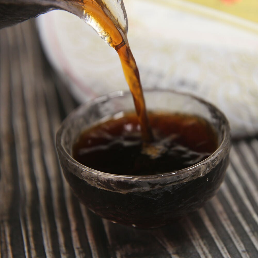 Jin Ju Ding Ripe Puer Tea "Nan Nuo Shan" Shu Puerh tea Chinese Tea 357g