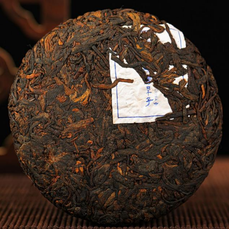 500g Yunnan Ripe Puerh Tea 2012 Year Old Pu-erh Cooked Tea Cake Aged Pu'er Tea