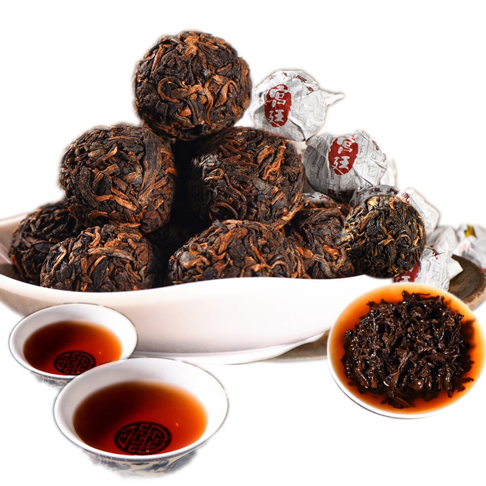 Mini Puerh Tea Cooked Tea Black Premium Puer Tuo Cha Dragon Ball Organic tea