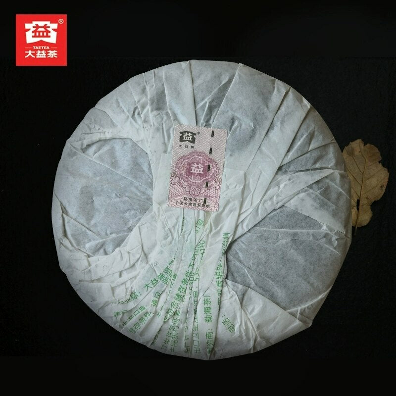 380g Top TAETEA Raw Puer Batch 701 Dayi Early Spring Round Tea Sheng Puerh Tea