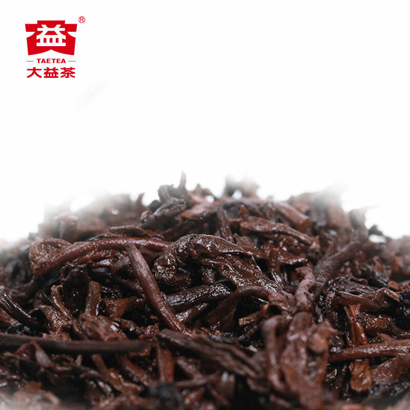 357g 2021 TAETEA Ripe Puer Tea Batch 2101 Menghai Dayi "Pu Zhi Wei" Shu Puer Tea