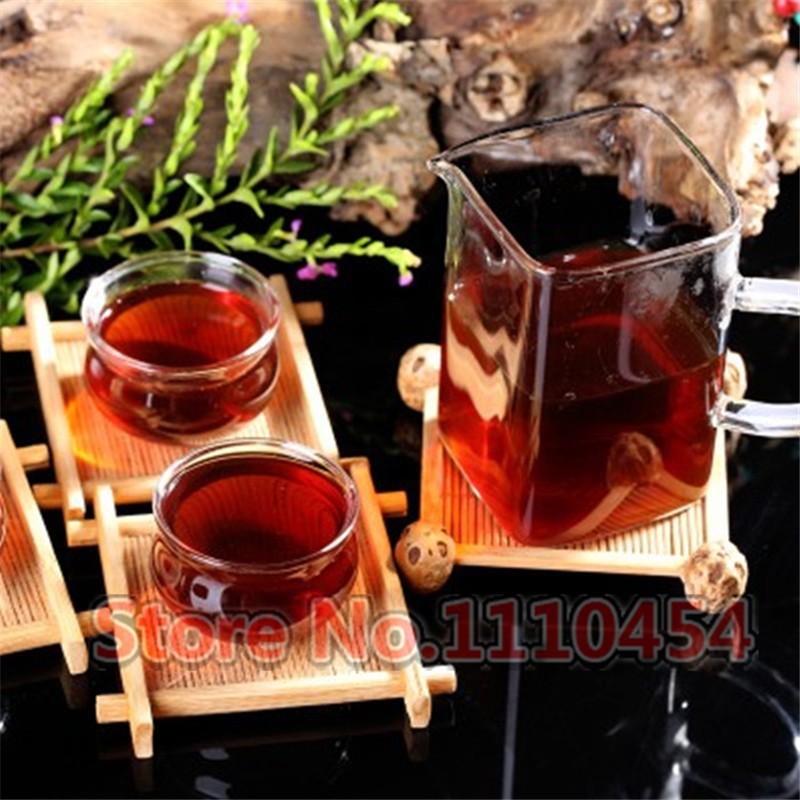 250g Old Puerh Tea Health Care Puer Brick Pu Er Tea Pu-erh Compressed Puerh Tea