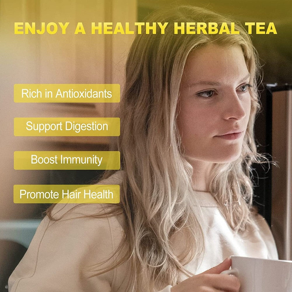 2023 FullChea Burdock Root Tea Bags 40 Teabags 2.5g/bag Premium Herbal Tea