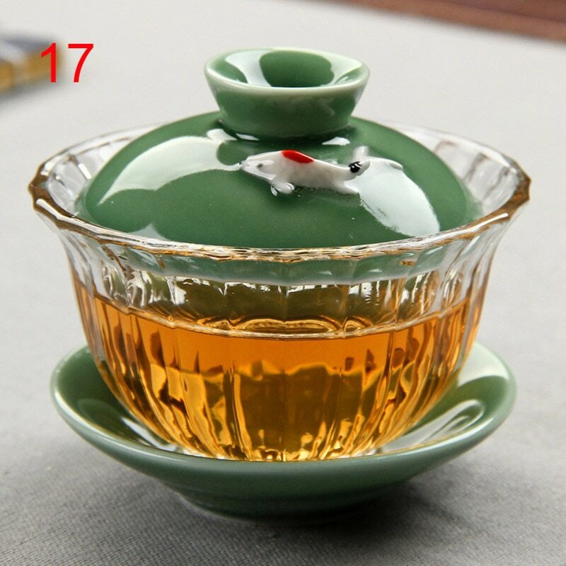 Tea Cup Tea Infusers Dehua Gaiwan Tea Porcelain Pot Set Chinese Traditional
