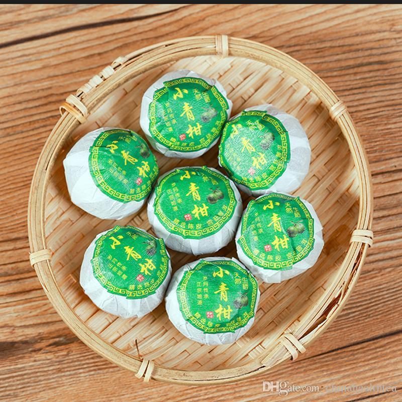 Bag Qinggan Pu'er Tea 250g-300g 20pcs Natural Tea Bag Tangerine Peel Pu'er Tea