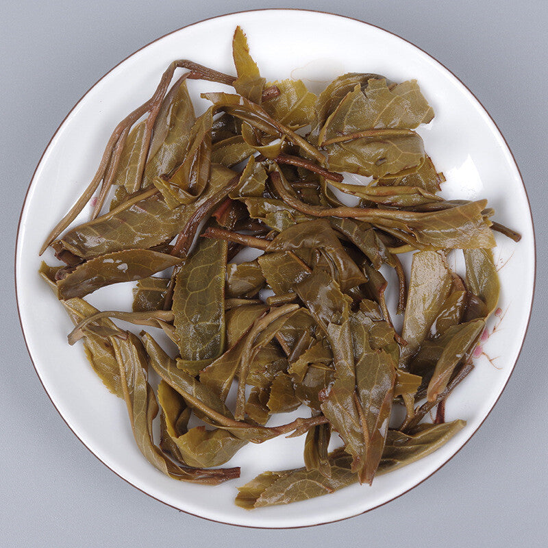357g Iceland Raw Puerh Tea Cake Yunnan Ancient Tree Pu-erh Sheng Tea Pu'er Tea