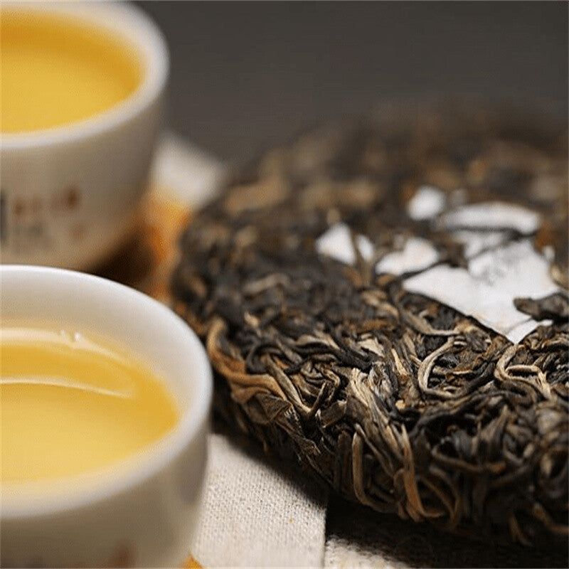200g Yunnan Mannuo Pu'er Tea Raw Pu'er Tea Cake Menghai Pu'er Tea Cake