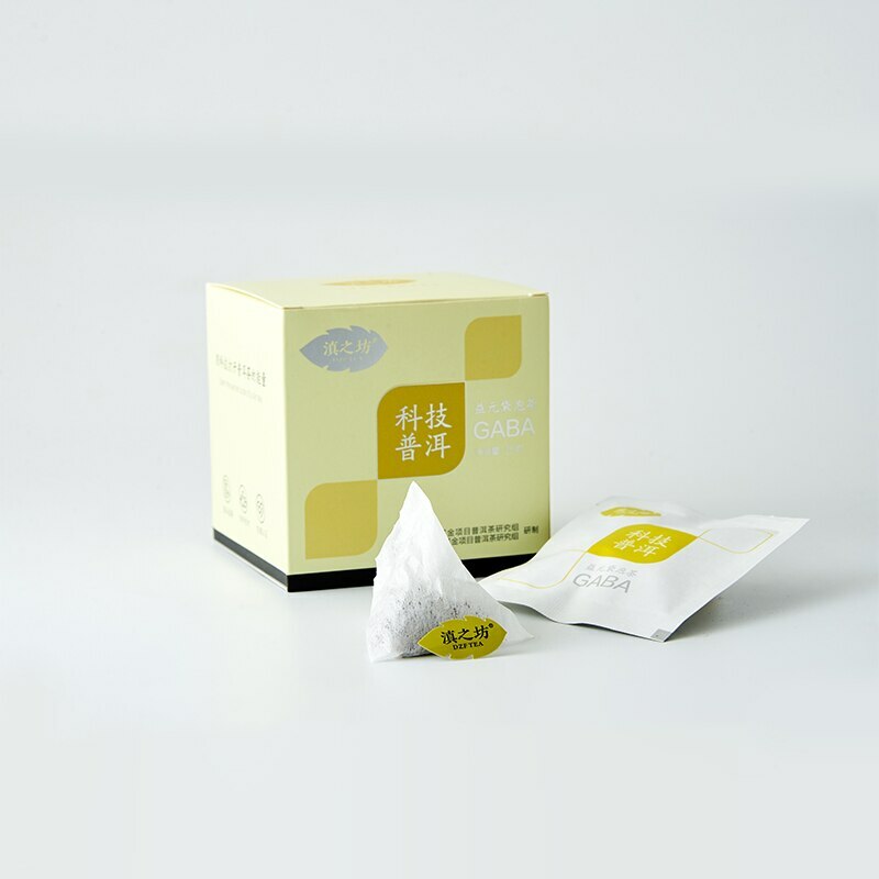 25 Pcs Yunnan Gaba Shen Puer Teabags Gabaron Tea Raw Puerh Teabags Calming Tea