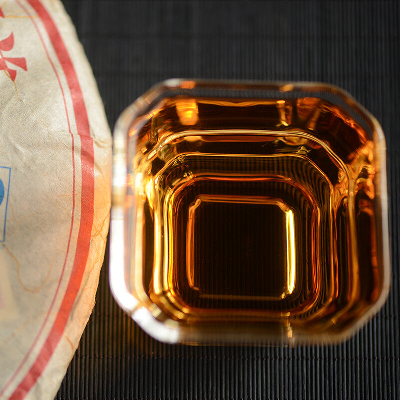 2018 Lancang Ancient Tea Pu'er Qizi Cake 0081 Puer Cooked Tea Pressed Tea 357g