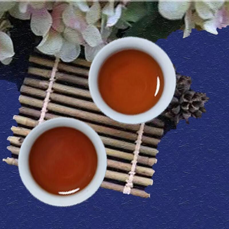 Yunnan Old Puerh cooked Pu'er Tea Cake Ripe puerh Tea pu-erh tea QiZhiBeeng tea