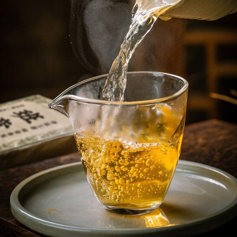 250g Pu'er Raw Tea Banzhang Big Tree Puerh Brick Tea Yunnan Organic Pu-erh Tea