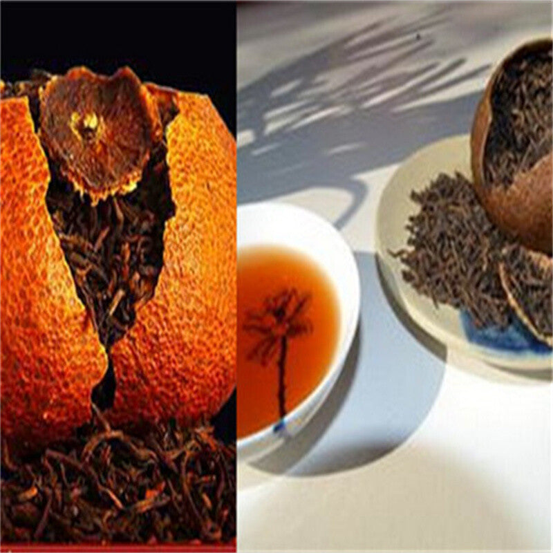 500g Yunnan Menghai Pu-erh Tea Xiaoqinggan Ripe Tea Pu-erh Tea Healthy Drink