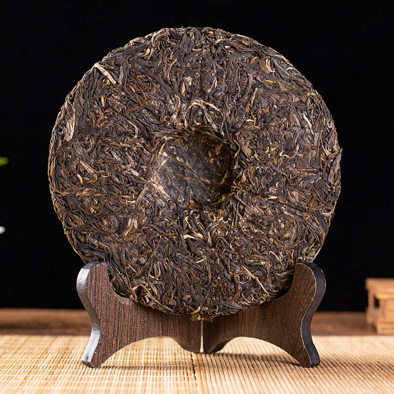 357g Yiwu Tongqing River Big Tree Puerh Tea Yunnan Raw Pu-erh Tea Cake Green Tea