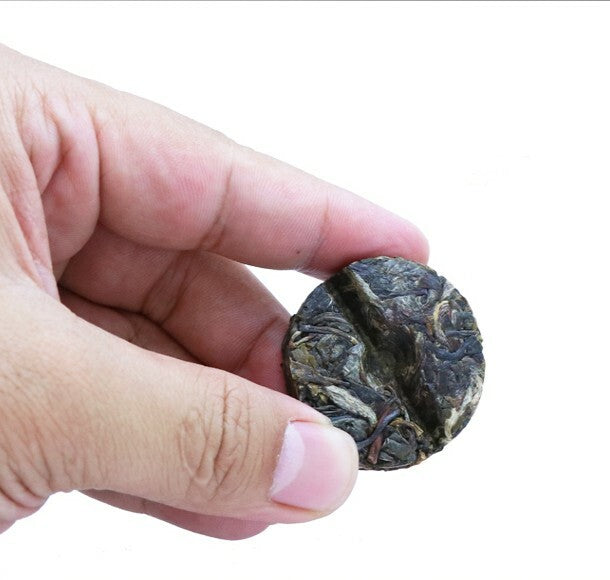 Spring BingDao ancient puerh tea Raw pu'erh Mini puerh tea Uncooked pu-erh tea