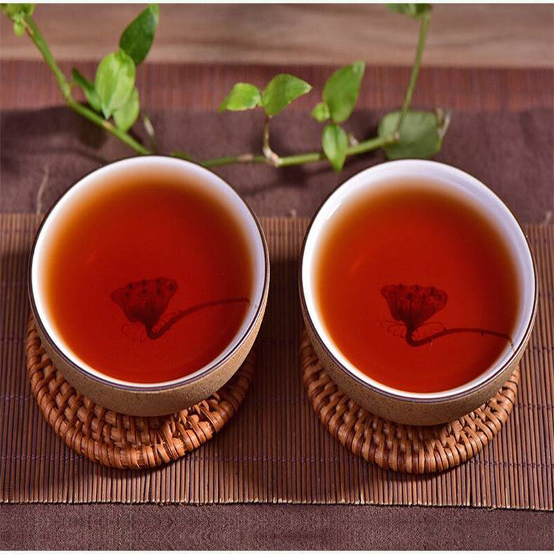 Big Snowy Mountains XiaGuan Mushroom Shape Black Tea Pu-erh Tea Ripe Tea 250g
