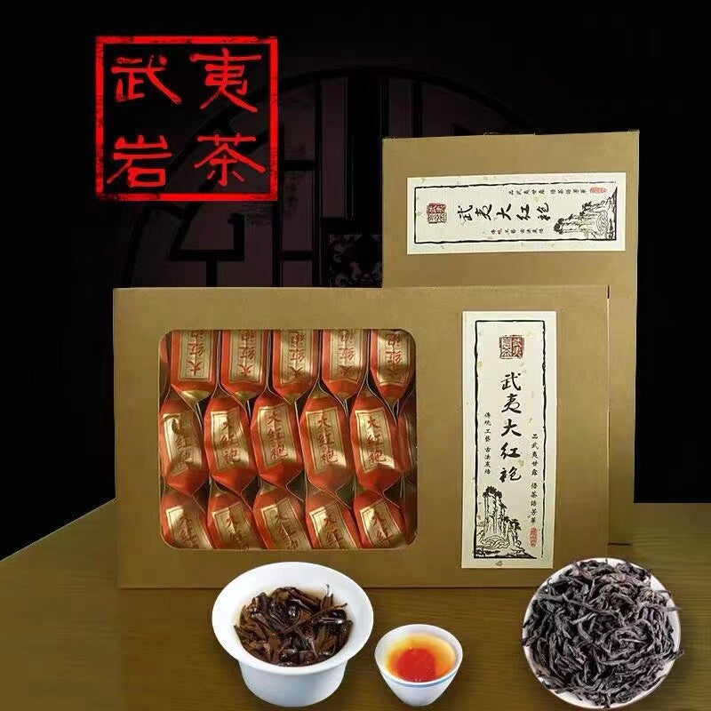 250g Da Hong Pao Oolong Tea Gift Package Black Tea Chinese Red Tea Healthy Drink