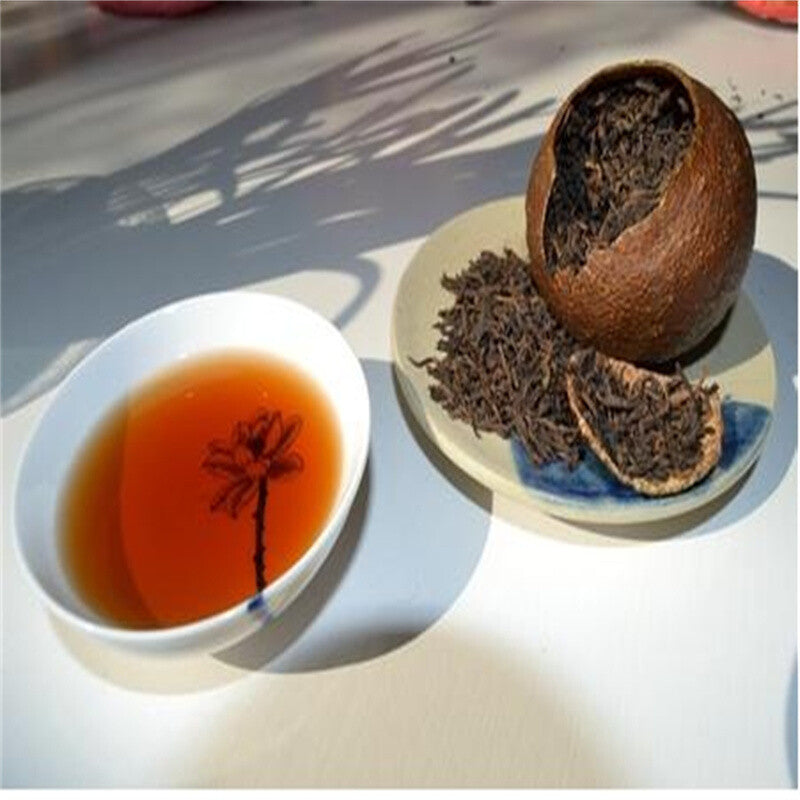 250g Yunnan Puerh Tea Orange Pu'er Tea Puer Cooked Tea Tangerine Peel Packaging