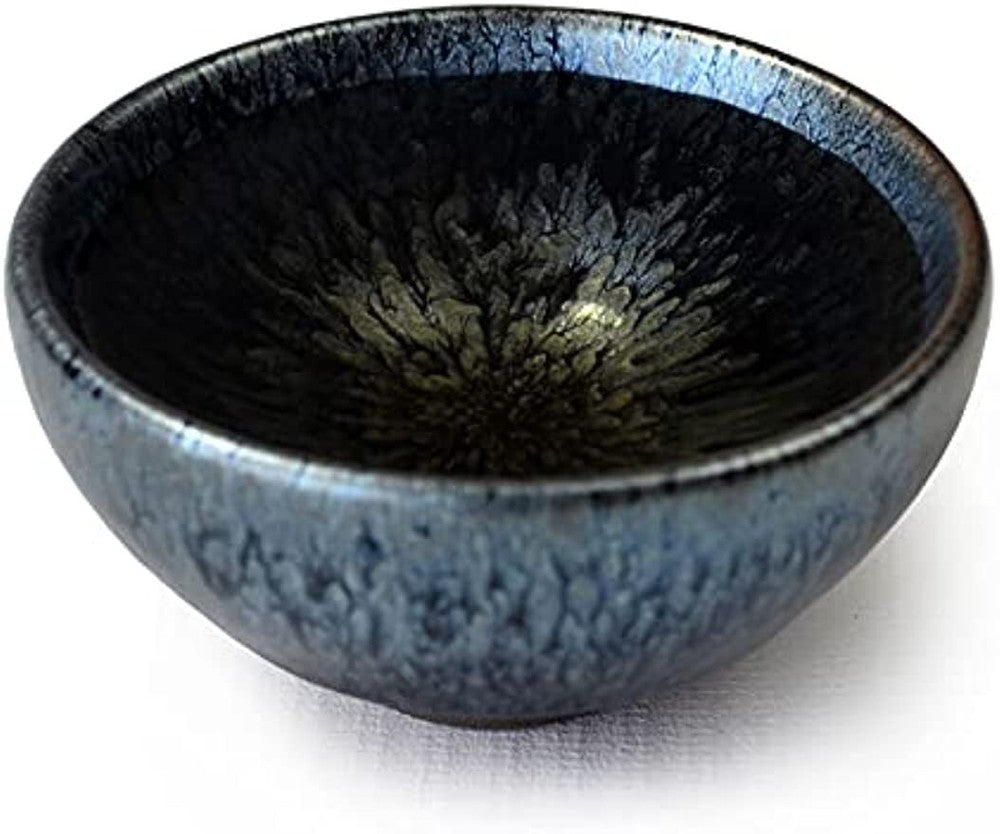 Jianzhan Tea Cup Tradition Chinese Teacup Kungfu Tea Set Temmoku Bowl 建盏