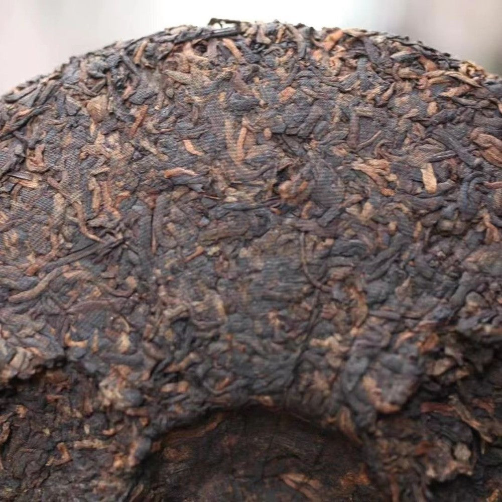 357g Yunnan Cooked Pu-erh Tea 2014 Bulang Palace Pu'er Ripe Tea Cake Pu-erh Tea