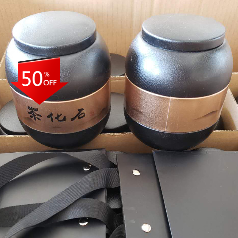 Ripe Glutinous Fragrance Fossilize Tea 500g Tin Tea Gift Yunnan Pu-erh Tea