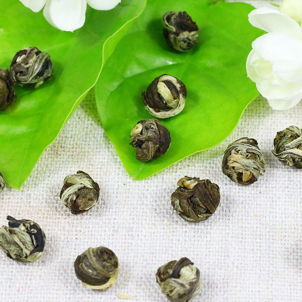 Premuim Green Tea Jasmine Beads Tea Jasmine Dragon Ball Beads Flower Tea 250g-