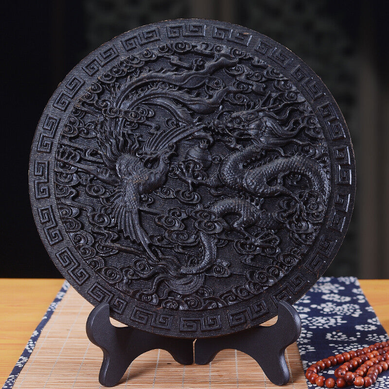 Fujian Da Hong Pao Tea Cake Dragon Phenix Big Red Robe Tea Wuyi Oolong Tea 500g