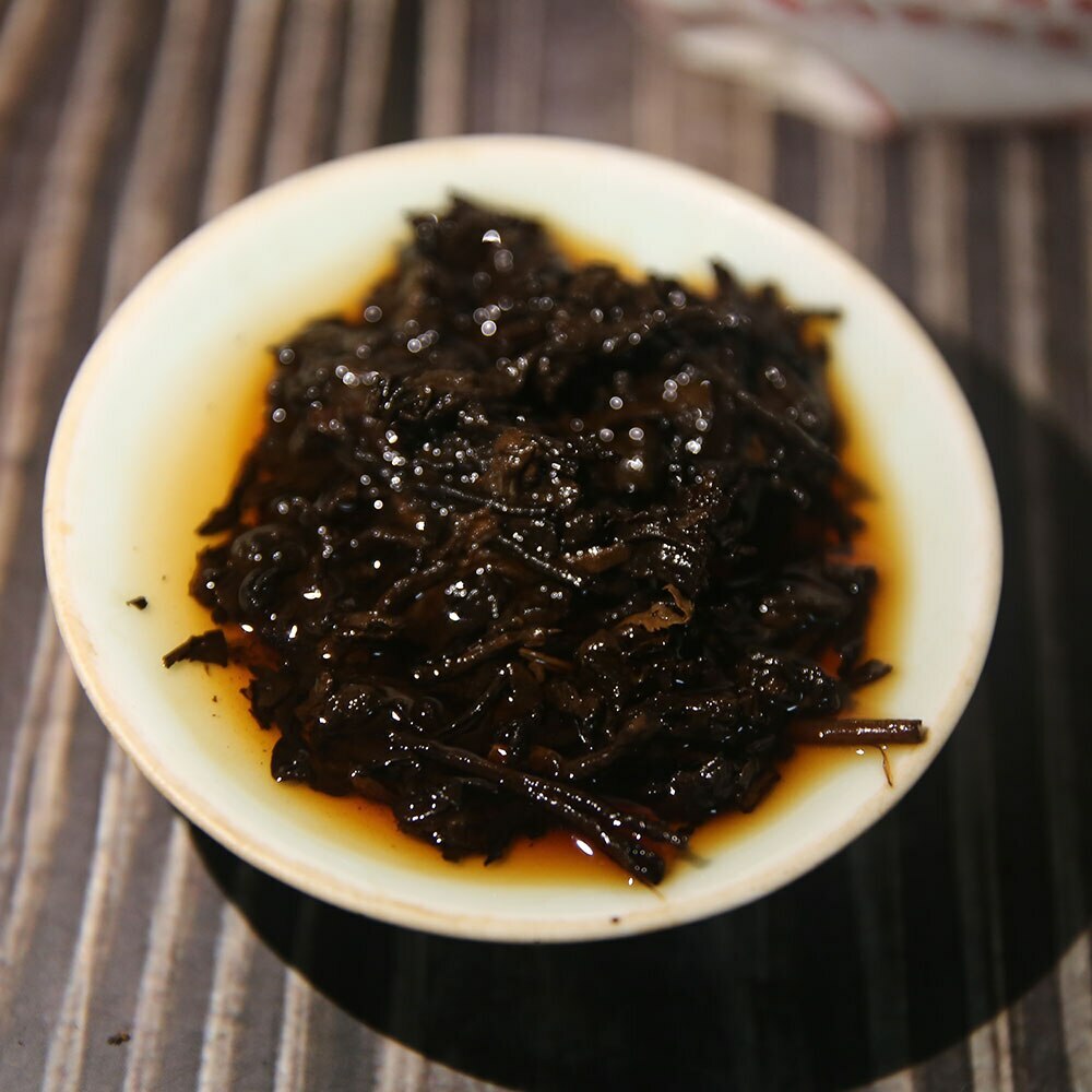 Menghai Centennial Ancient Tea Shu Puerh Tea Mini Pu-erh Cake Puer Tea 145g