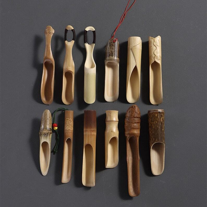 Natural Bamboo Tea Spoon/Tea Ceremony Accessories/Kung Fu Tea Tools