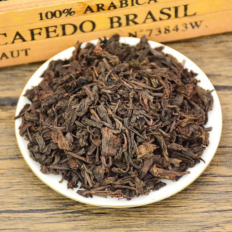 Puerh Ripe Tea Menghai Palace Puerh Tea Loose Tea Aged Tea