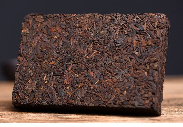 Yunnan Puerh Tea Brick Puerh Ripe Tea Old Tea Brick Lao Banzhang Palace Ripe Tea