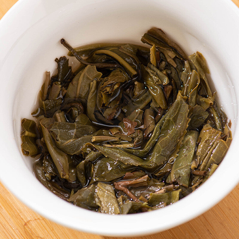 357g Ancient Tree Raw Tea Cake Yunnan Puerh Tea Leaves Menghai Raw Tea Cake