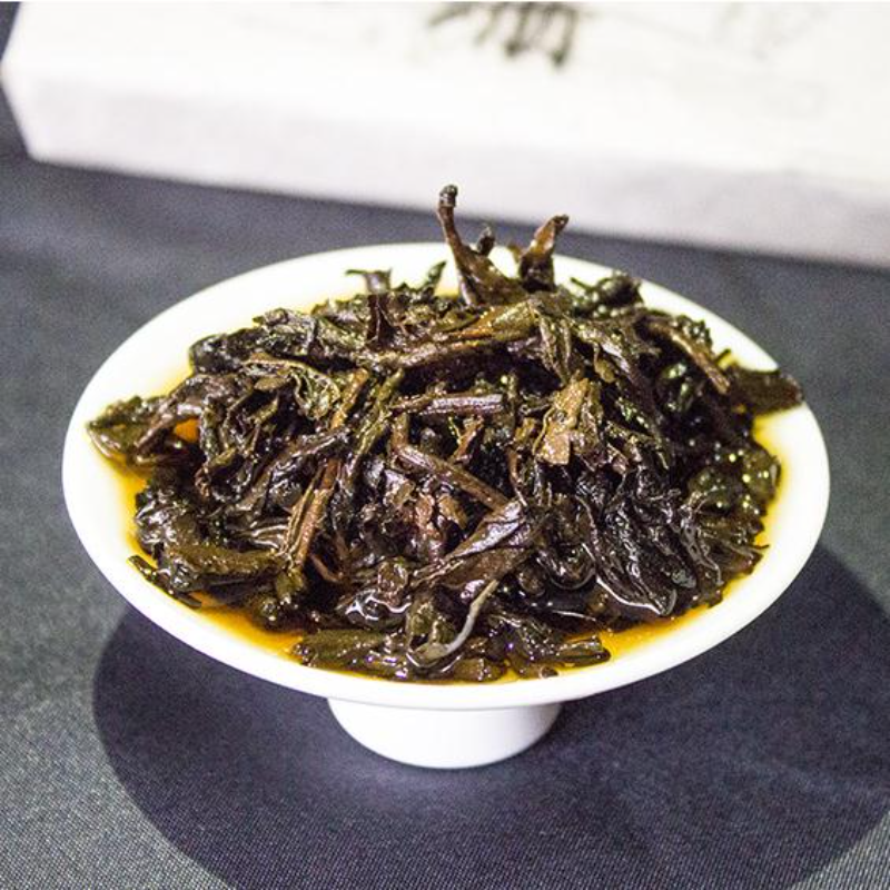 250g Yunnan Pu-erh Brick Tea Menghai Aged Puerh Ripe Tea Organc Pu'er Cooked Tea