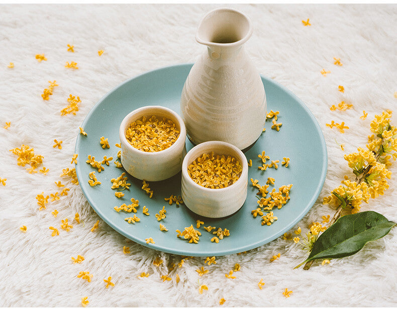 Sweet Osmanthus Flower Tea Herbal Tea Green Tea Organic Flower Flos Flowering