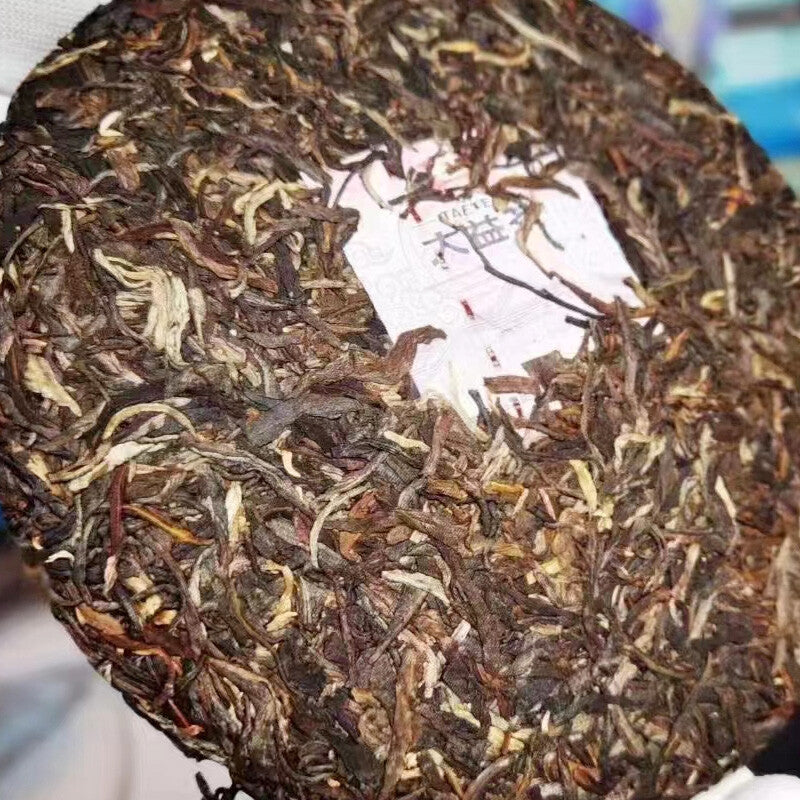 Dragon Pillar Yuan Cha * 2022 TAETEA Menghai Dayi Pu-erh Tea Raw Pu'er Tea 357g