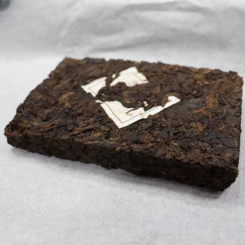 250g Yunnan Old Pu-erh Ripe Tea Brick 2019 Hei Zhen Zhu Shu Pu'er Tea Pu-erh Tea