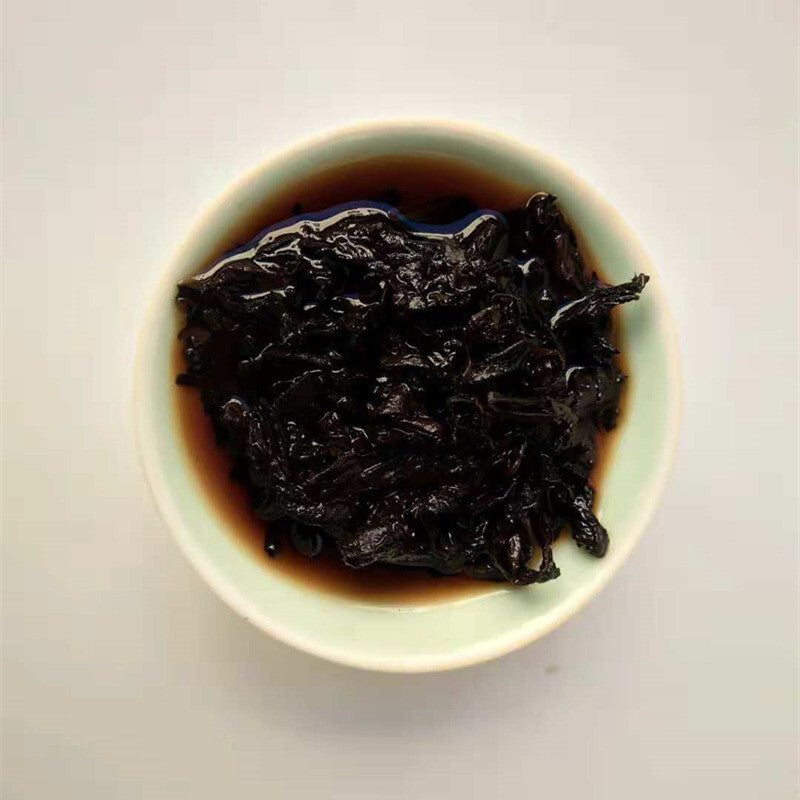 250g Puerh Tea Yunnan Puer Tea Brick Ripe Pu'er Menghai Old Shu Old Tree Tea