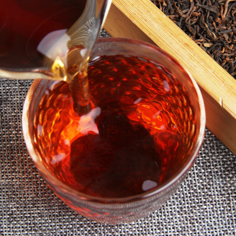 2009 Golden Needle Palace Pu'er Tea Loose Puer Tea Ripe Golden Buds Slimming Tea