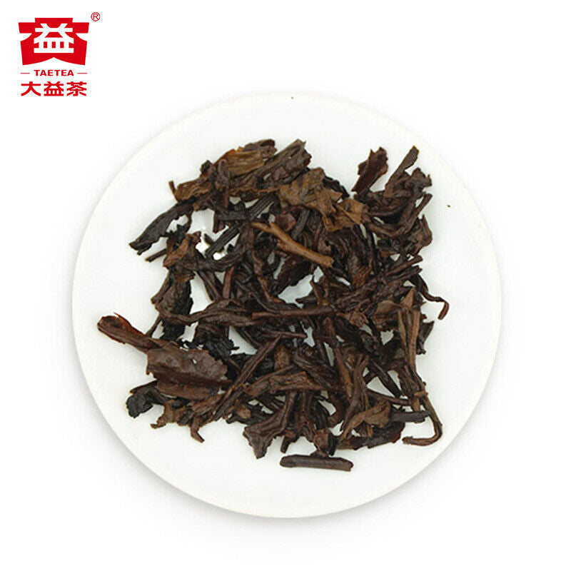 Pu'er Tea Cubes Amber * 2020 Taetea Menghai Dayi Puer Tea Brick Ripe Pu-erh 240g