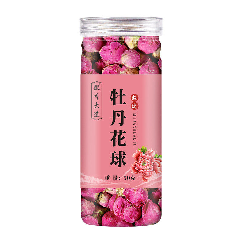Peony Flowers Tea Flower Ball Rose Tea Bulk Chinese Special Herbal Tea 50g/can*2