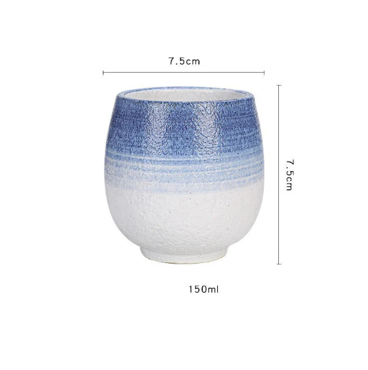 Ceramic Tea Cup Rainbow Arabic Coffee Cup Tea Mug Cup for Tea